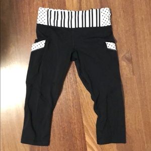Lululemon crop running leggings